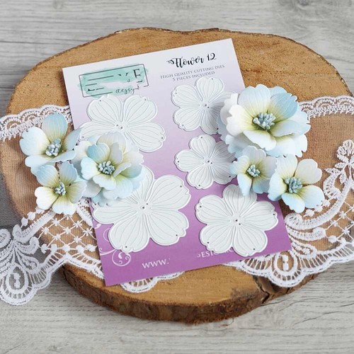 Flower Metal Cutting Dies Scrapbooking Embossing Paper Card Crafts Stencil Mold