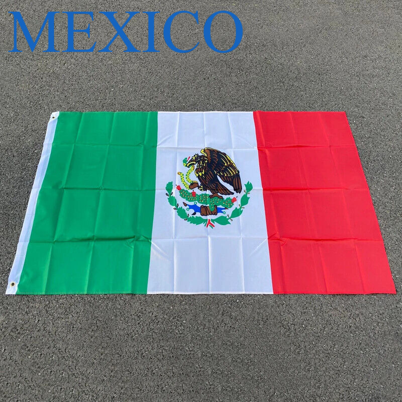 Bandera de Mexico tradicional oficial, 90x150cm, mexicana