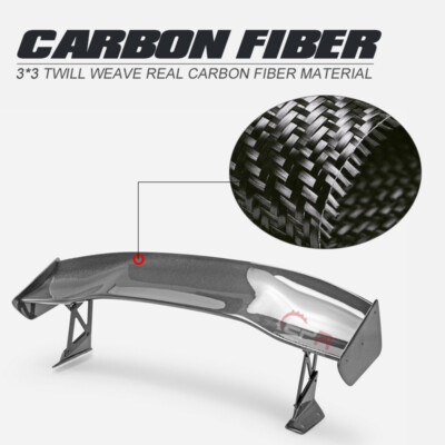 For Civic FK7 FK8 VTX2X Type Carbon Fiber Rear Wing GT Spoiler (Legth 150cm)
