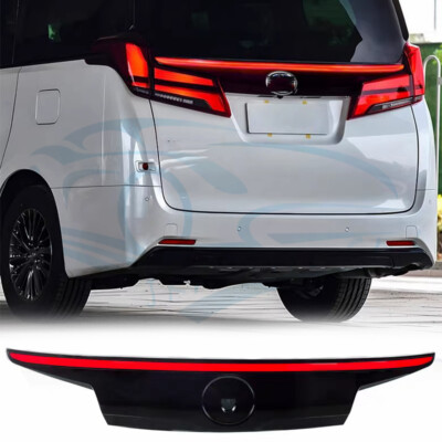 LED Rear Bumper Tail Light Trunk Lid Brake Lamp j For Toyota Alphard 2019-2023