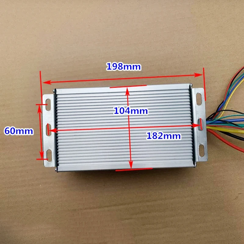DC12V-24V brushless motor controller DC speed regulation three-phase high power