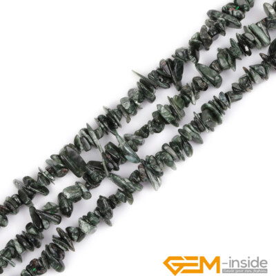 Natural 7-8mm Freeform Gemstone Chips Beads For Jewelry Making Strand 34''&15''