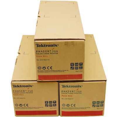 NEW Lot of 3 Xerox Tektronix 016-1843-00 Fuser Roll for Phaser 750 Laser Printer