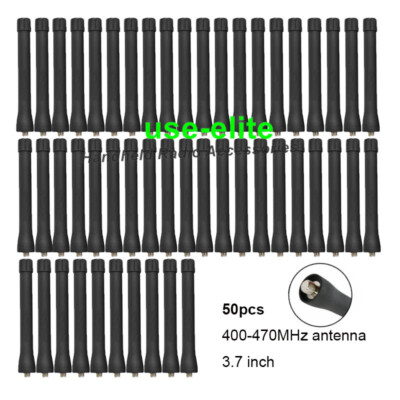 50x NAE6522 UHF Antenna For CP185 CP200 PR400 HT750 HT1250 SP50 SP10
