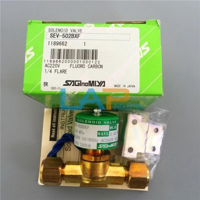 1PCS New For SAGINOMIYA Valve SEV-502BXF AC220V 1/4 PALARE SEV502BXF