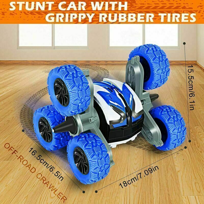 Remote Control 360° Rolling Rc Amphibious Car 1@