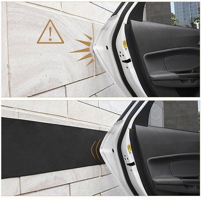 1PC Neu Autotür Schutzleiste Türschutz Garage Rubber Wand Guard Bumper Sticker