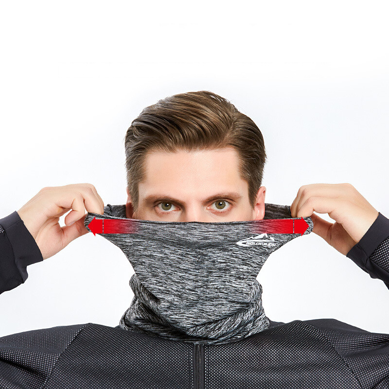 Winter Warmer Neck Gaiter Balaclava Men Scarves Face Mask Bandana Head Cover