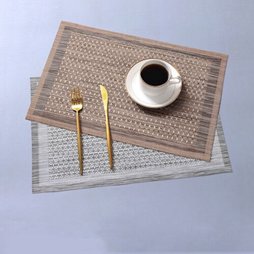 Vintage Insulation Placemats Double Frames Dining Table Mats