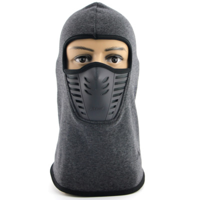 Men Women Balaclava FULL FACE Mask With Wind Hat Cap Headwear Washable US STOCK