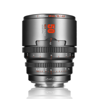 7artisans 50mm S35 Hope Prime T2.1 Cine Lens for fujifilm XF Mount T20 E2 Camera