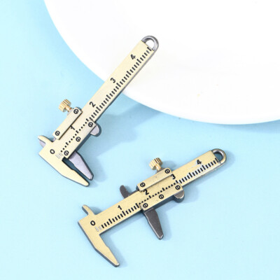 Mini Ruler 1:12 Dollhouse Miniature Ruler Vernier Caliper Model Doll Home De_ji