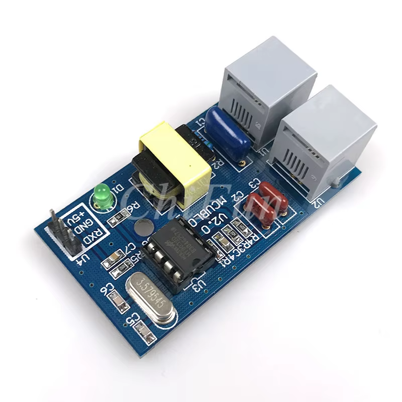 Caller ID module HT9032D circuit mature application telephone recording box FSK