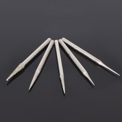 Diamond Burr Grinding Drill Bits Stone Carving Many Type for Dremel Rotary Tools