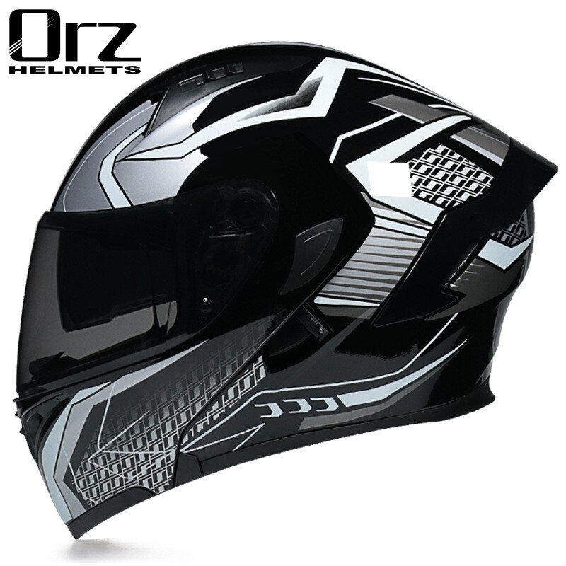 Motorcycle Helmet Full Face Dual Lens Street Bike Motcross Moto Helmet DOT