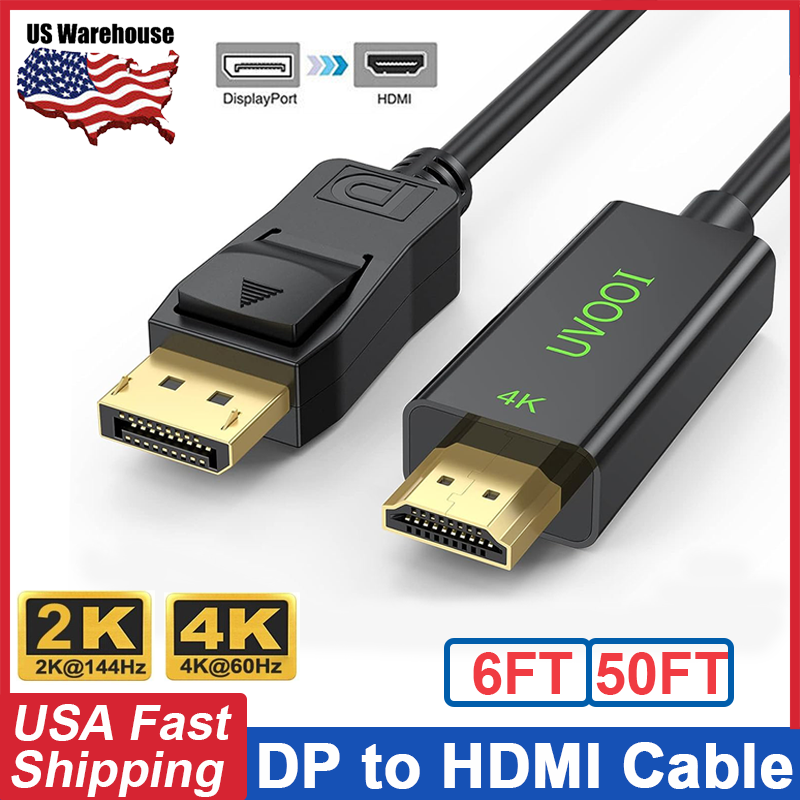 Original Male Male Hp 6ft Hdmi To Hdmi Cables