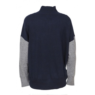 EMILY VAN DEN BERGH STRICKPULLOVER 1287, TYP: PULLOVER VON EMILY VAN DEN BERGH, FARBE: BLAU