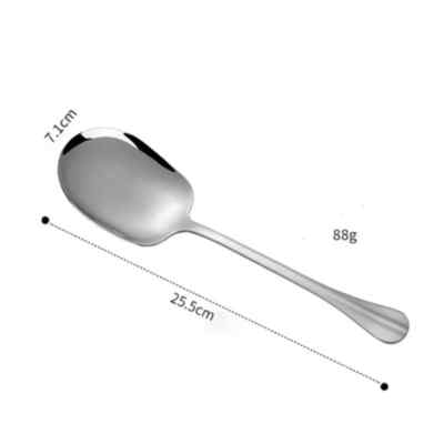 Thicken Kitchen Dinner Dish Soup Rice Western Restaurant Bar Public Spoon Large 