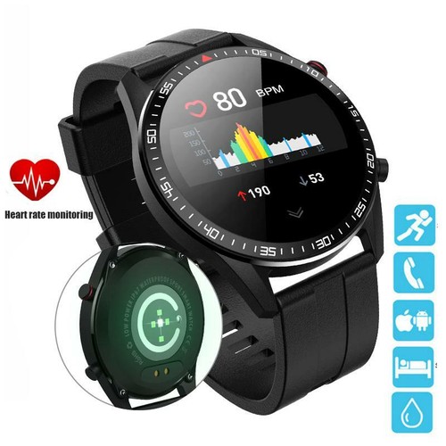 Bluetooth Smartwatch Armband Pulsuhr Blutdruck Fitness Tracker für Herren Damen