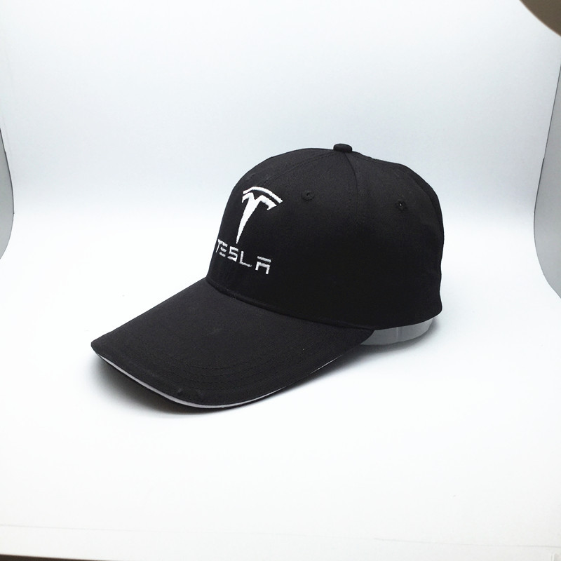 Logo Fashion Casquette De Baseball Sport Pour Tesla Voiture Moteur Sangles