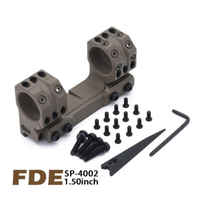 34mm Tube SP-4002 SP-3002 Solid 0MIL 0MOA Riflescope 38mm Height 1.5inch Mount