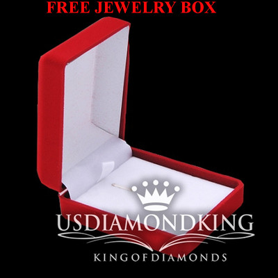 Pre-owned Usdiamondking Ladies Women's Real Diamond Cinderela Ring Wedding Engagement Anniversary Band In G