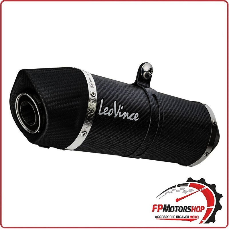 TERMINALE DI SCARICO COMPLETO CARBON PER YAMAHA MT-07 16-20 LEOVINCE 14252EK