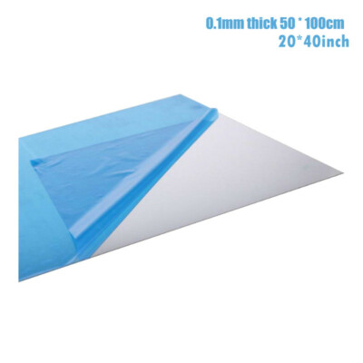 20" x 40" Self Adhesive Mirror Wall Sticker Reflective Film Paper Kitchen Decor