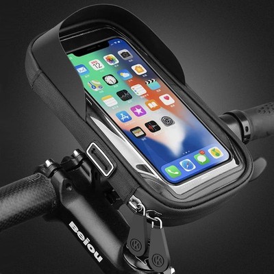 Fahrrad Handyhalterung Wasserdicht 4,5-6,4 Zoll Lenker Tasche Motorrad