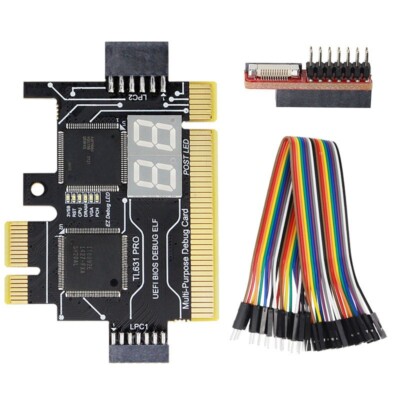 TL631 PRO PCIE Diagnostic Card for PC Laptop COM DEBUG MAC LPC Test
