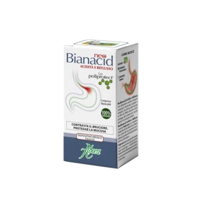Aboca Neo Bianacid 45 tbs against Acute & Reflux of Gastroesophageal Mucosa