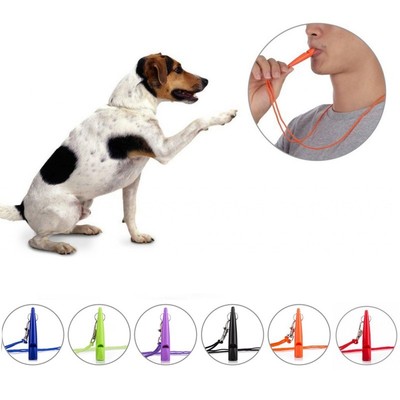 1PC Pet Dog Training Obedience Whistle Stop Barking Supersonic Sound Pitch Quiet