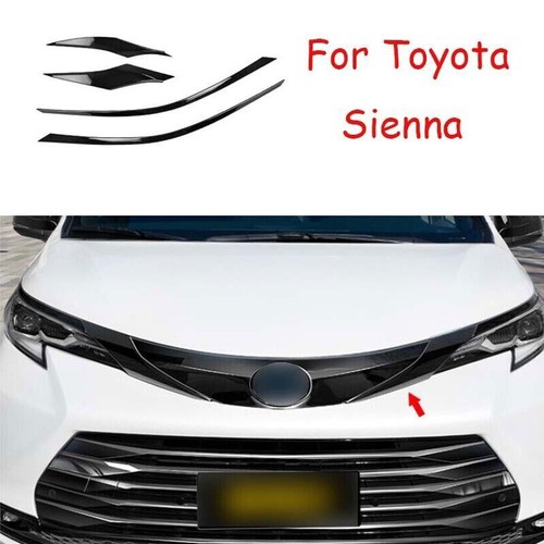 Grille Strip Front Engine Hood Trim Fit For Toyota Sienna