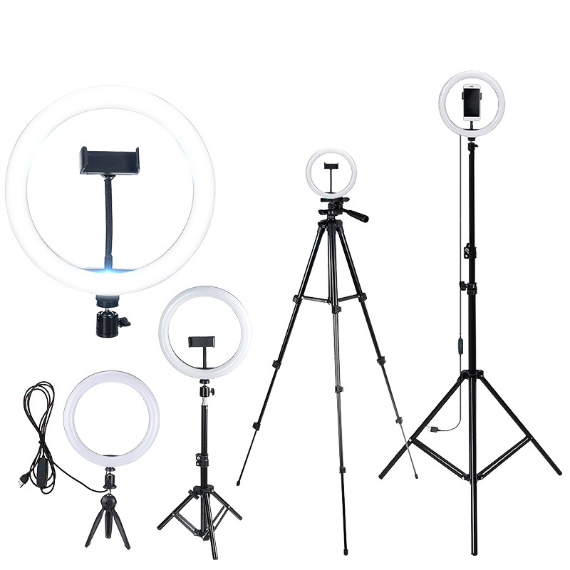 Phone Holder Ring Light