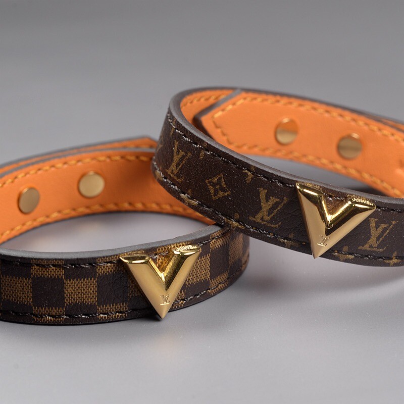 Louis Vuitton Leather Style Essential V Bracelet | in Leeds, West Yorkshire | Gumtree