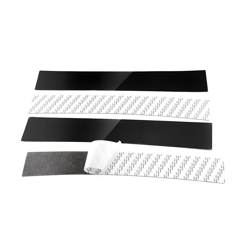 For Cadillac Escalade 2008-2014 Black B Pillar Posts Door Window Trim Cover Kit