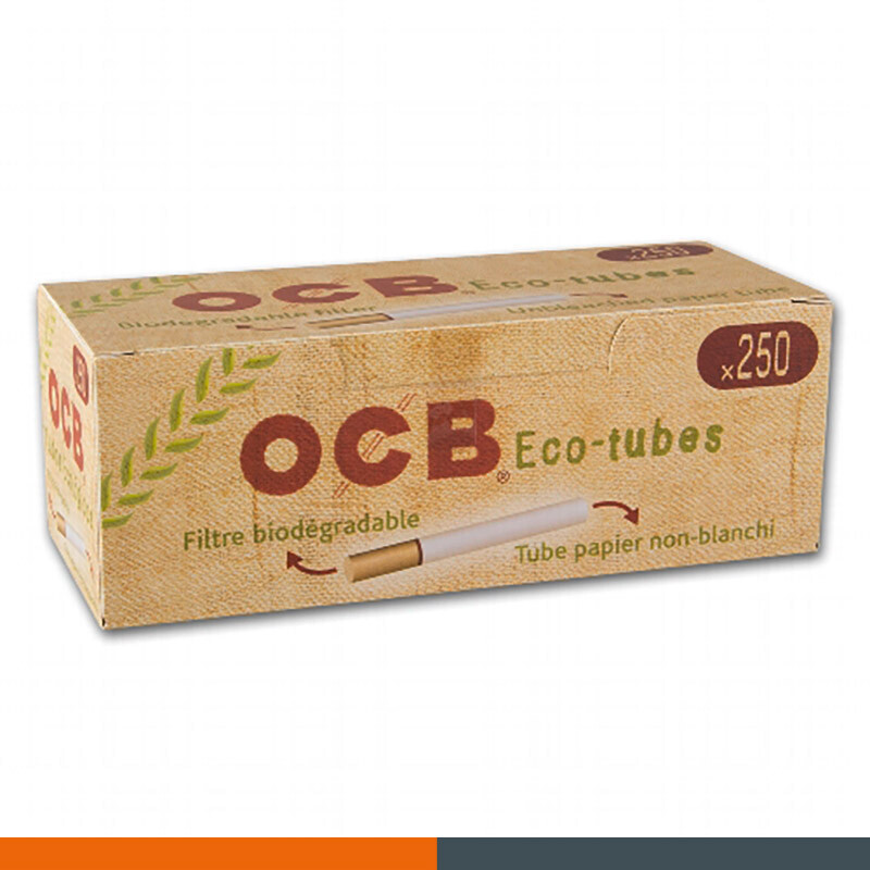 4 x 250 OCB Eco Organic Filterhülsen, Zigarettenhülsen , Hülsen