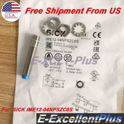 For Sick IME12-04NPSZC0S Proximity Sensor Switch IME1204NPSZC0S 10-30VDC 4mm PNP