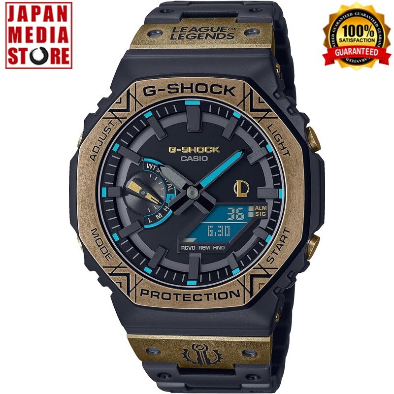 Pre-owned Casio G-shock Gm-b2100ll-1ajr League Of Legends Limited Box Series Men Watch