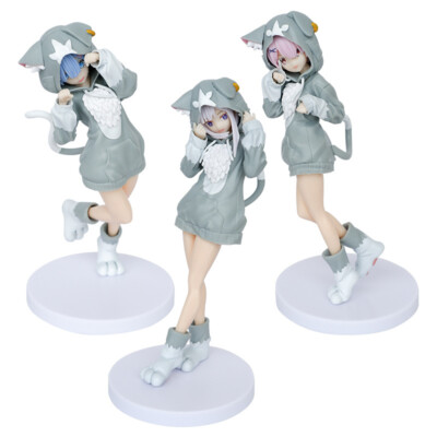 Anime Re:Life in A Different World From Zero Cute Girl Action Figures Toys Gift