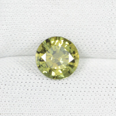 1.18 ct Certified'' BEST GRADE LUSTROUS NATURAL ALEXANDRITE ROUND C Vdo 1114 mix