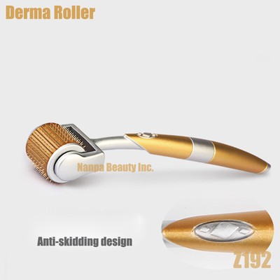 192 pins Titanium Scar, Acne, Ageing, Wrinkles, Skin Therapy Derma Roller USA