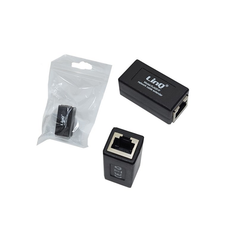 Giunzione RJ45 - Accoppiatore Cavo Ethernet linq Rj45f/f