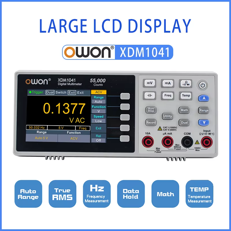 XDM1041/XDM1241 Digital Multimeter USB Multimeter 55000 Counting High Precision