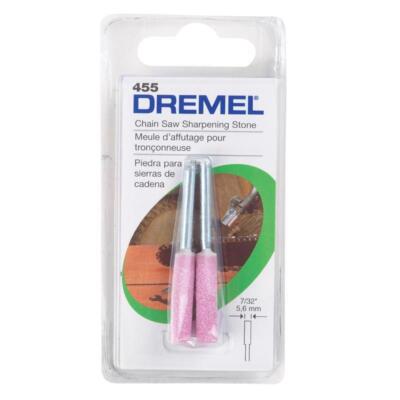 Dremel 455 Steel Precision-Ground Abrasive Chainsaw Sharpening Stone 7/32 in.