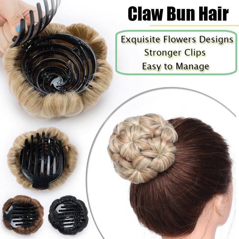 hair bun clip claw