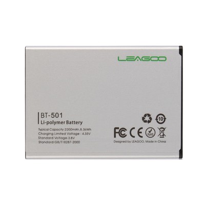  2200mAh Brand New Original Li-ion Battery BT-501 For LEAGOO Alfa 5