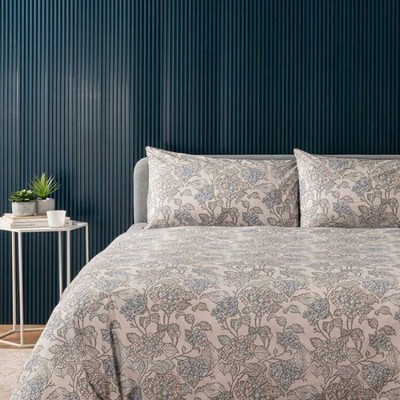 Zucchi Double Full Duvet Cover in Highgrove Percale Grey