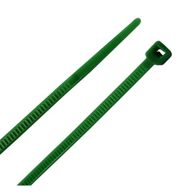 Home Plus 4 in. L Green Cable Tie 100 pk - Total Qty: 1