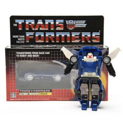 Transformers G1 Autobot Warrior Tracks Action Figure Toy New in Box